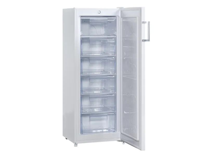 Scandomestic Standard FRF177WD - Fryser - stående - bredde: 54 cm - dybde: 55 cm - højde: 144 cm - 177 liter - Klasse D - hvid