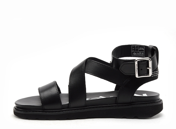 Kickers nu pieds plats femme neosunny 961240 50 noir