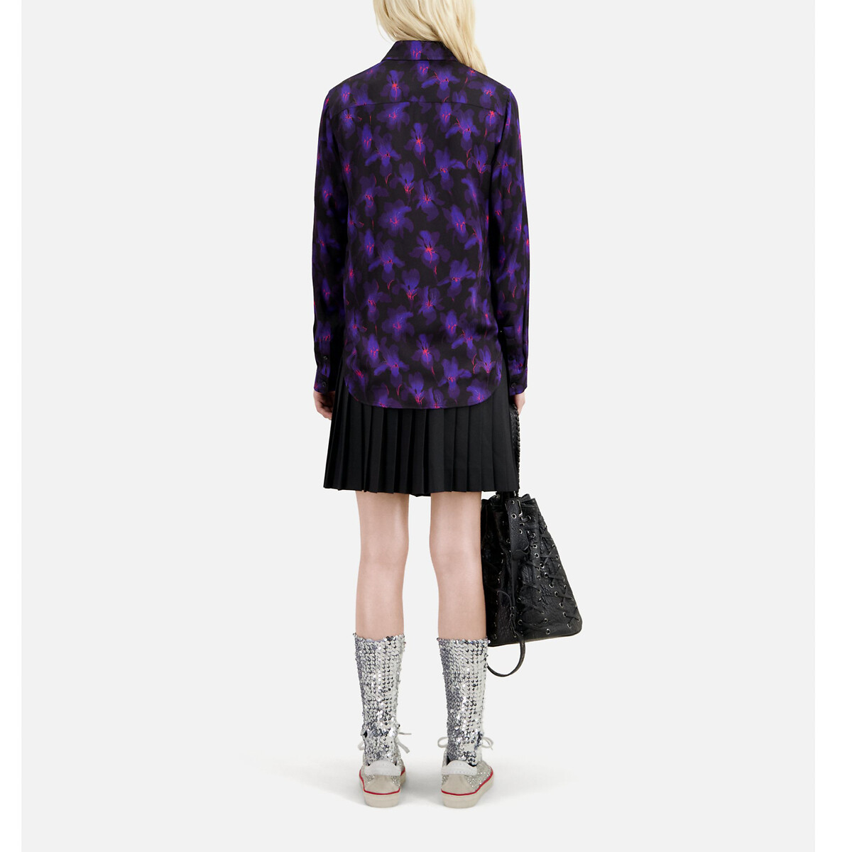 THE KOOPLES<br>Blusa de manga comprida com gola de camisa