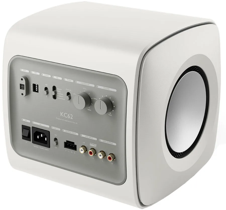 KEF KC 62 Blanc mat Caissons de basses