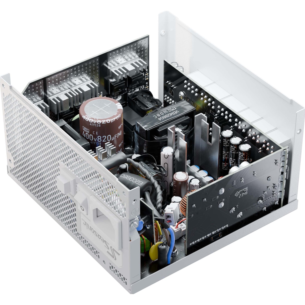 Seasonic FOCUS GX-1000 (ATX 3) WHITE 1000W strømforsyning