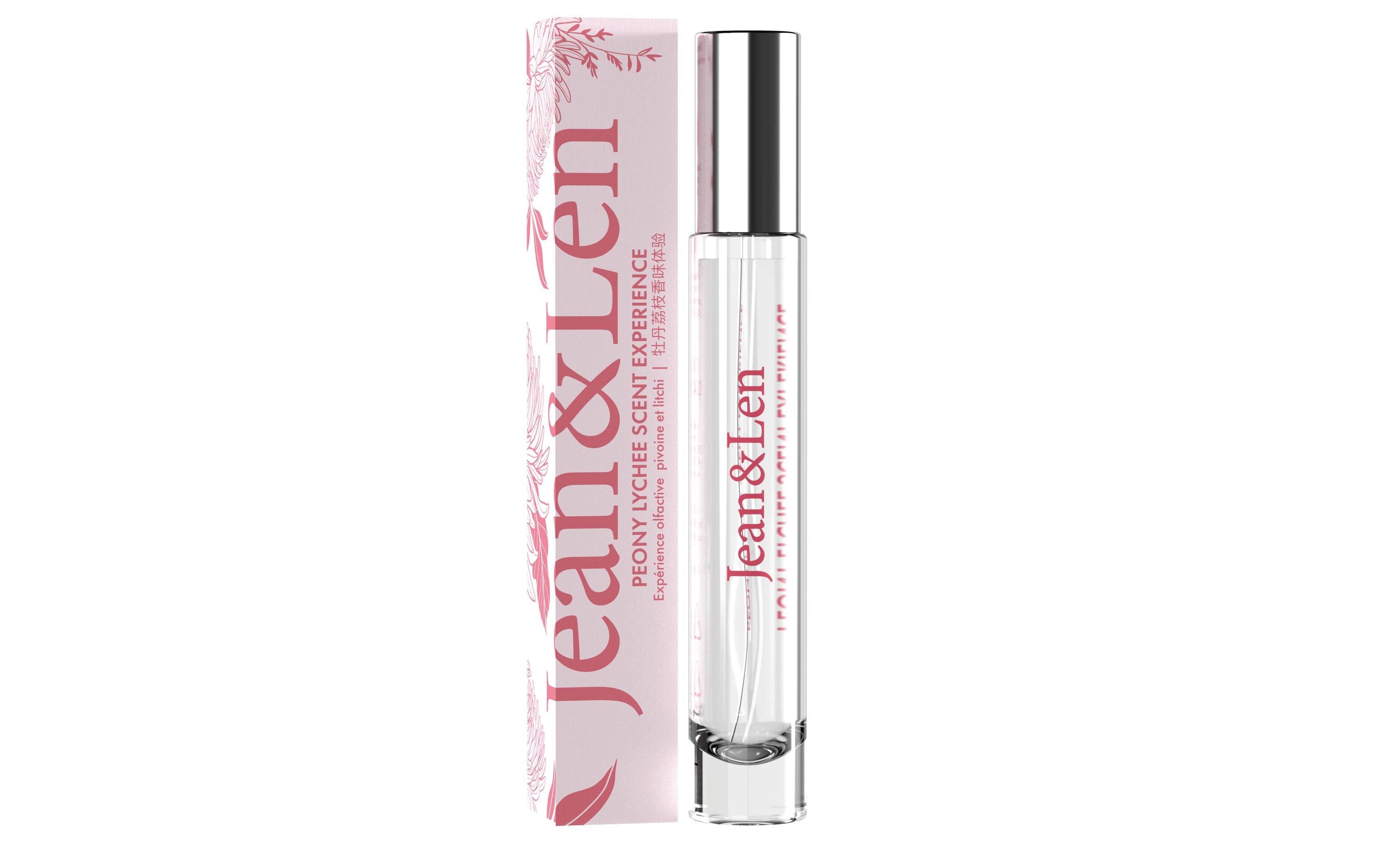 Eau de Toilette Peony & Lychee 10 mlSchmaler, hochwertiger Glas Flacon für ein Dufterlebnis to go