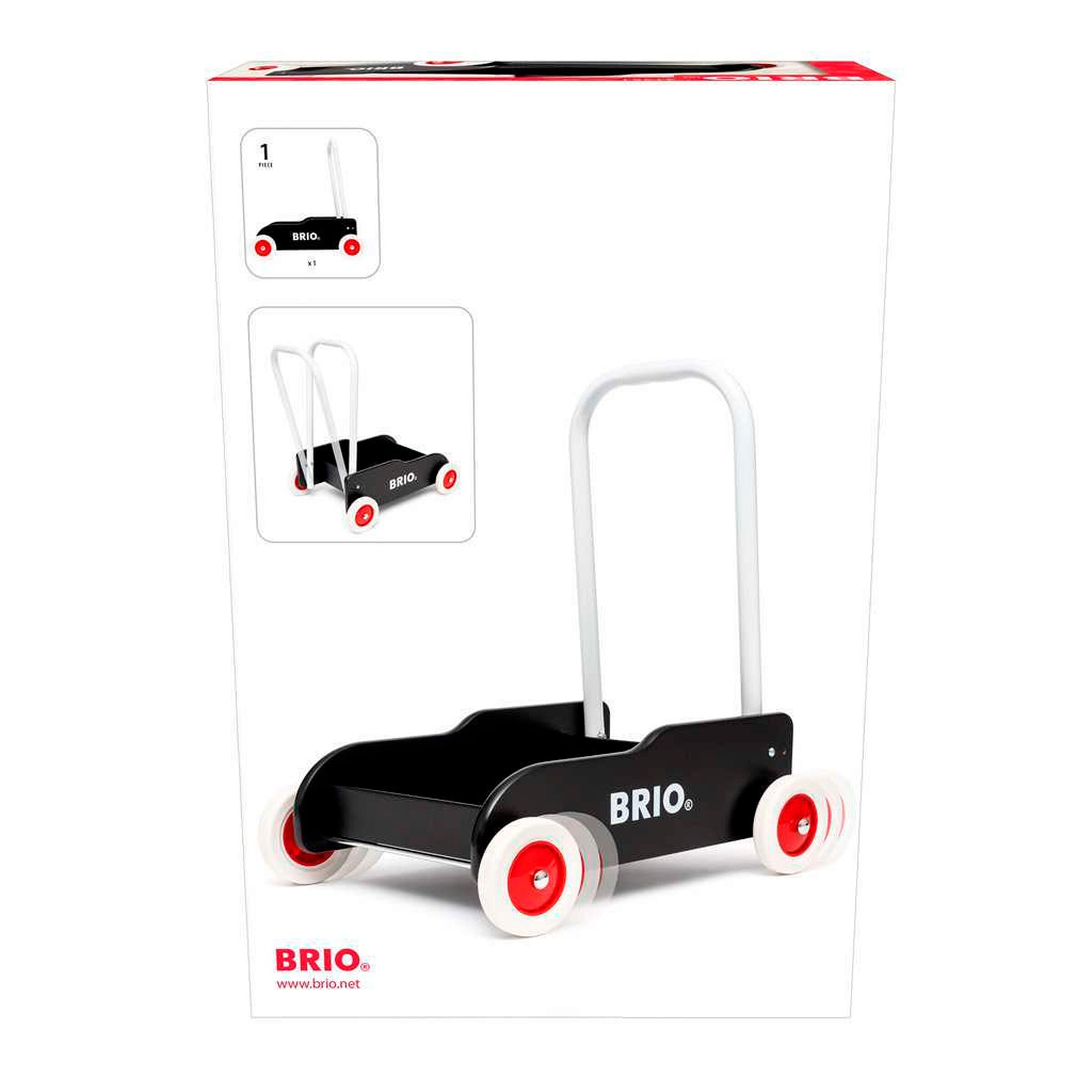 BRIO Lauflernwagen, schwarz