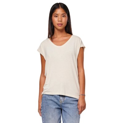 Tee-shirt à manches courtes femme Pcbillo Lurex Stripes PIECES