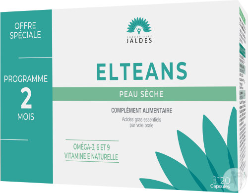 Laboratoire Jaldes Elteans Peau Sèche 120 Capsules