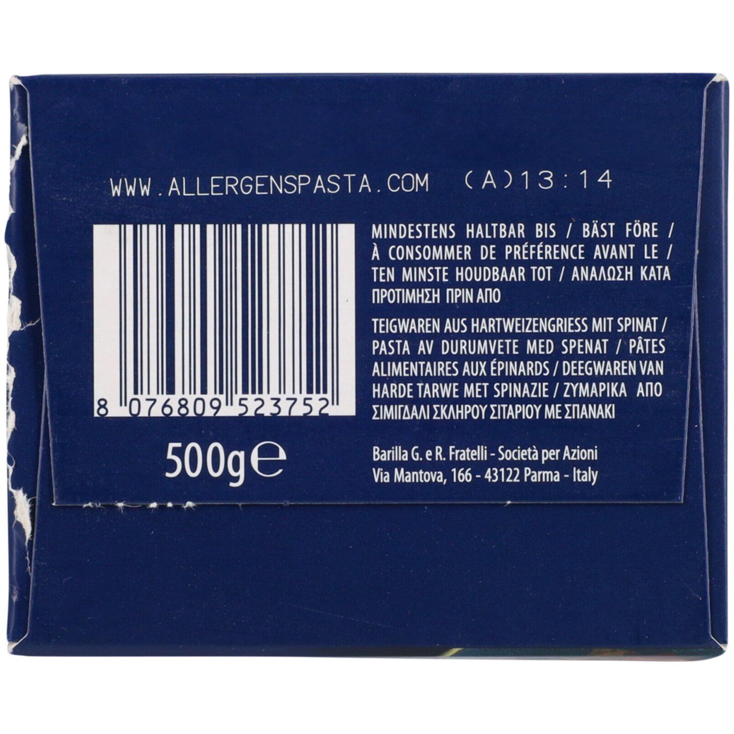 Barilla Collezione Lasagne Verdi