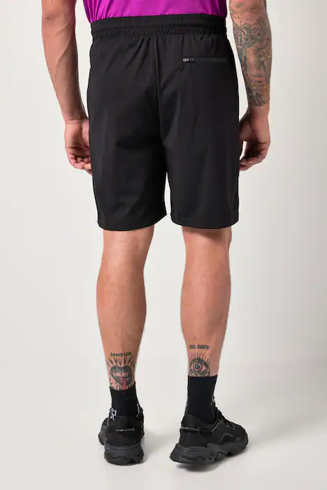 JAY-PI Funktions-Bermuda FLEXNAMIC®, Fitness, bis 7 XL, schwarz | Ulla Popken