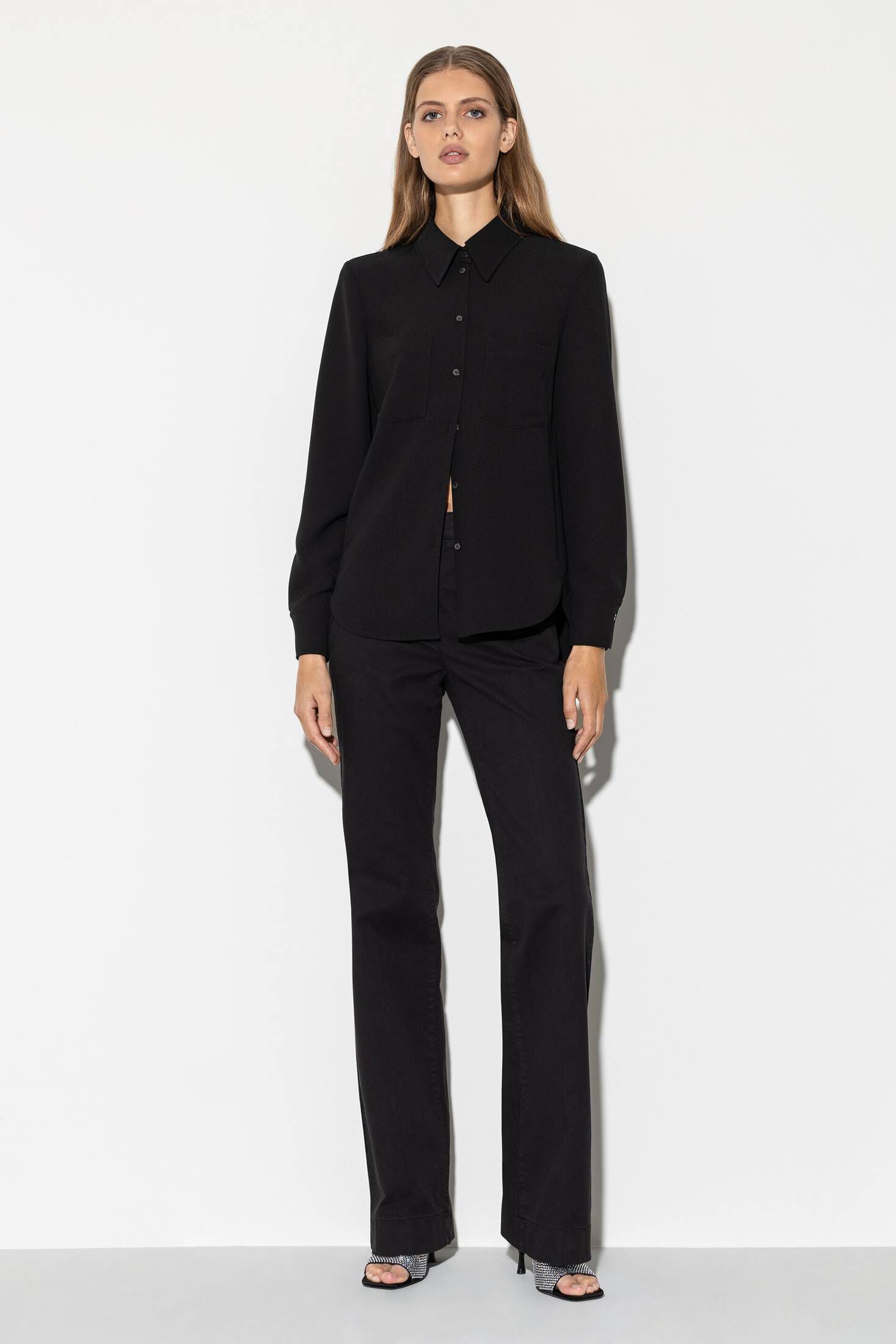 Luisa Cerano| Damen Hemdbluse Langarm