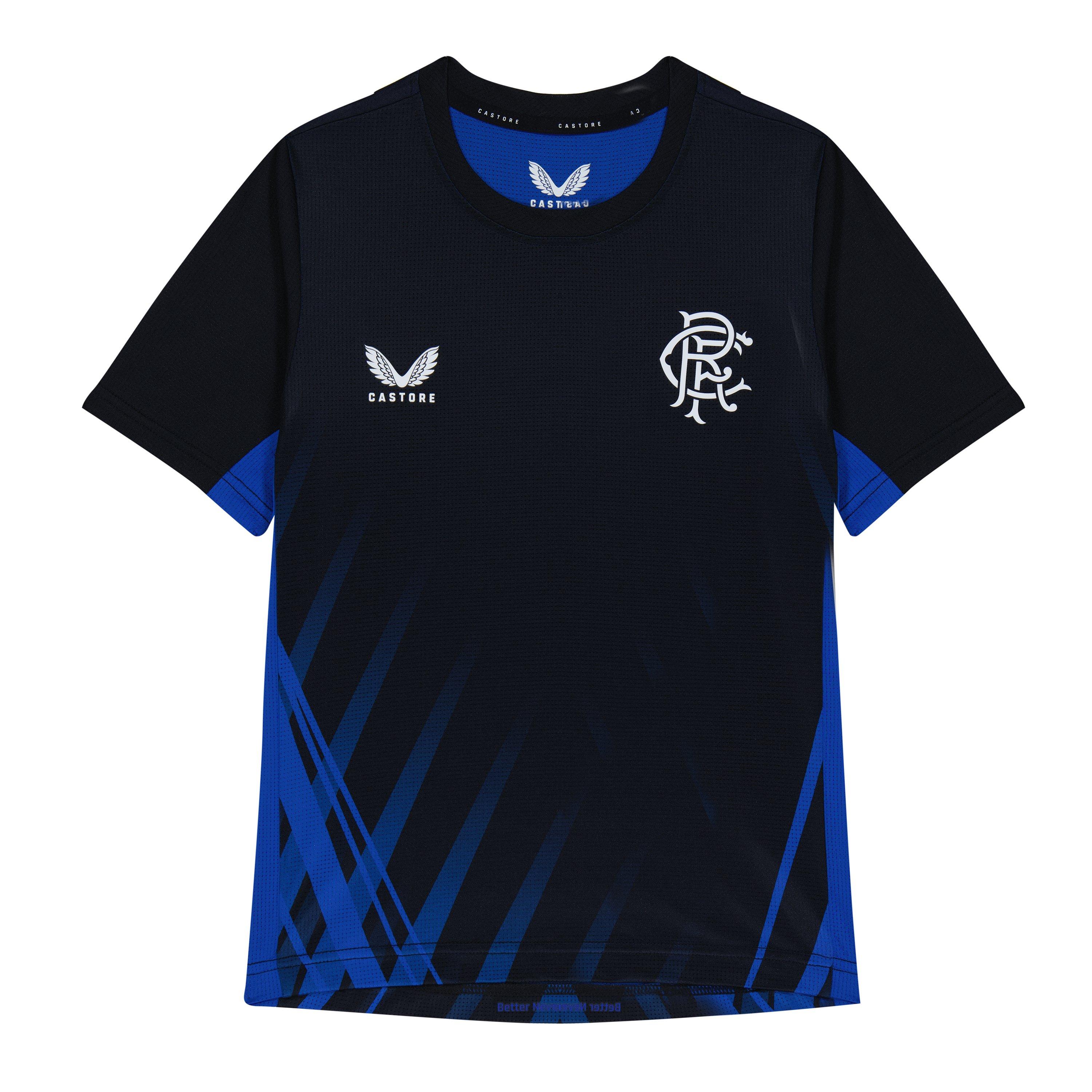 Castore Rangers Training T shirt 2022 2023 Juniors