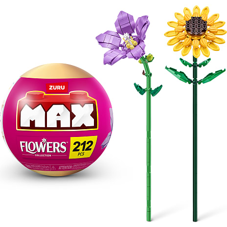 Max Bricks byggesæt lange blomster - flere varianter - assorteret