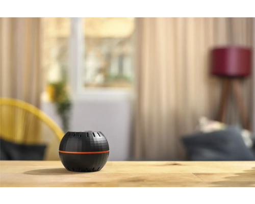 Shelly H&T zwarte Wi-Fi vochtigheids- en temperatuursensor
