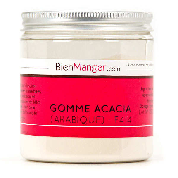 Gomme arabique - gomme d'acacia 100% naturelle