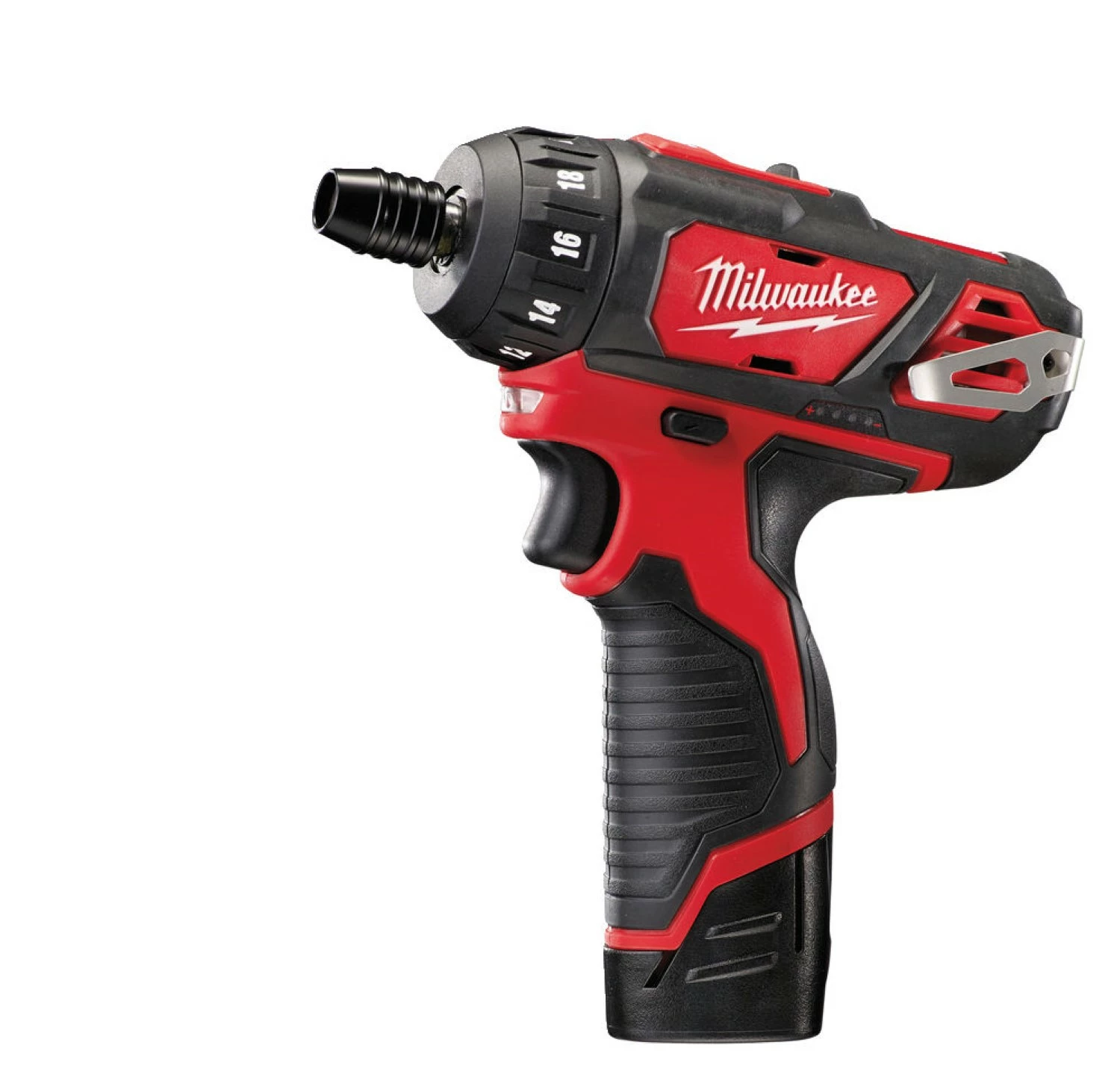 Milwaukee M12 BD-202C 12V Li-Ion accu boor-/schroefmachine set (2x 2.0Ah accu) in koffer