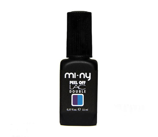 MI-NY Cosmetics Peel Off LAC Double NagellackVery Peri Blue