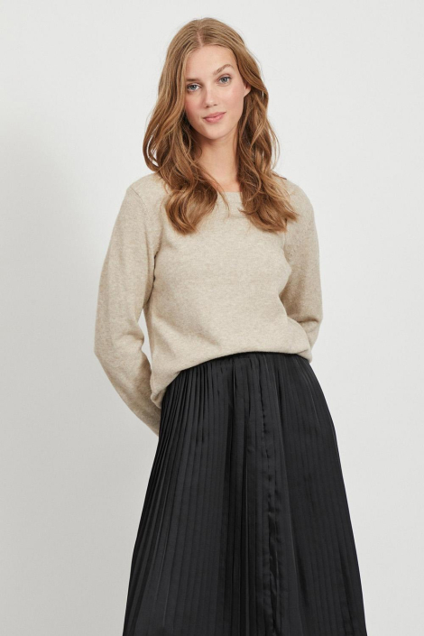 Vila beige dames trui