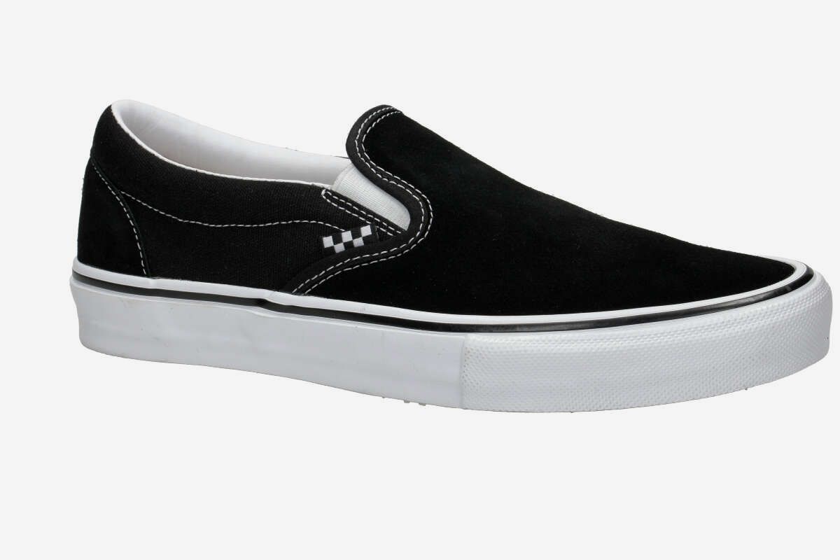 Vans Skate Slip-On Schuh (black white)