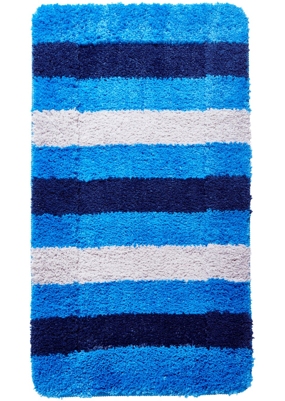 Tapis de salle de bain tufté avec motif en relief