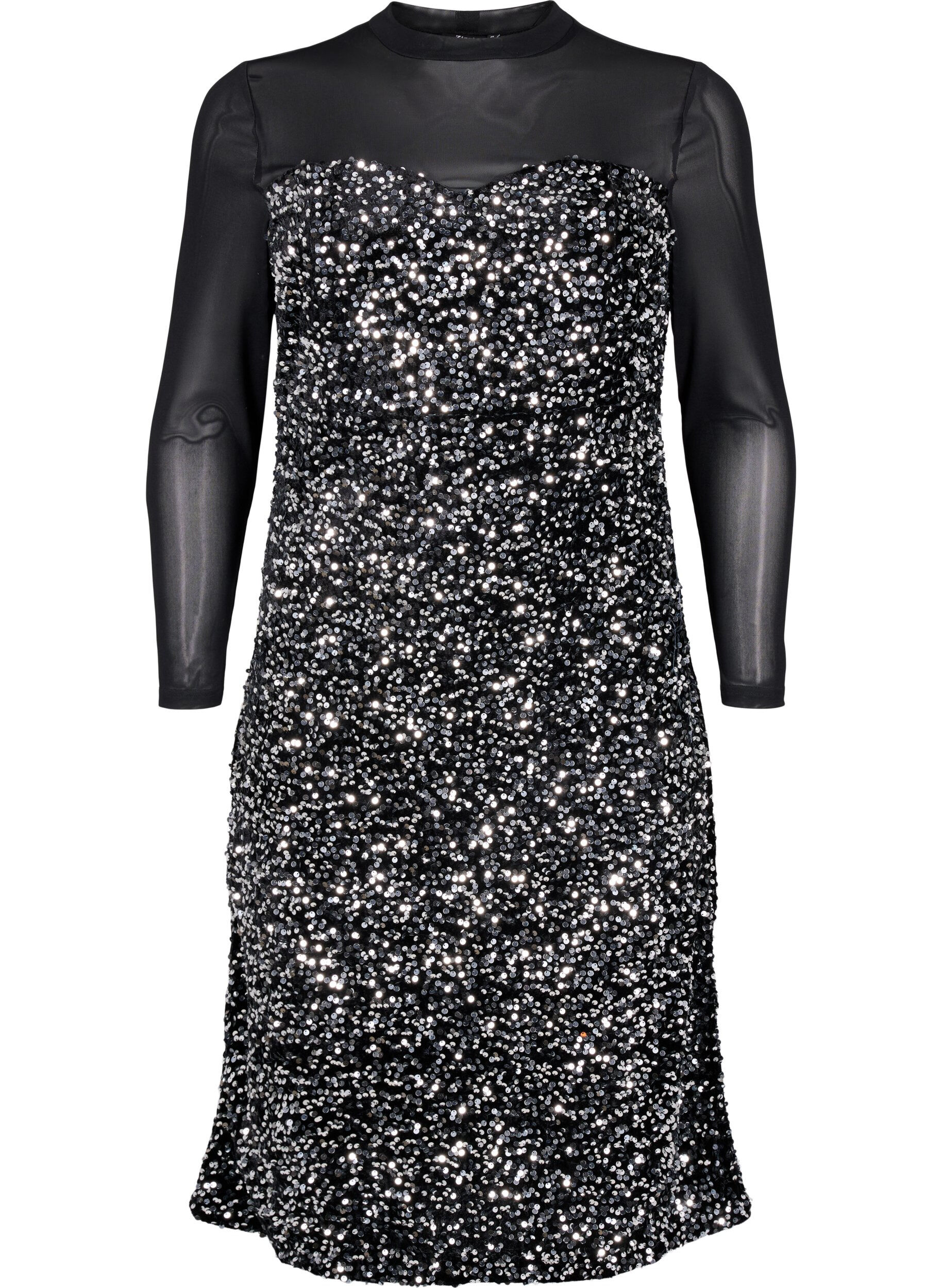 Glitterkjole med pailletter