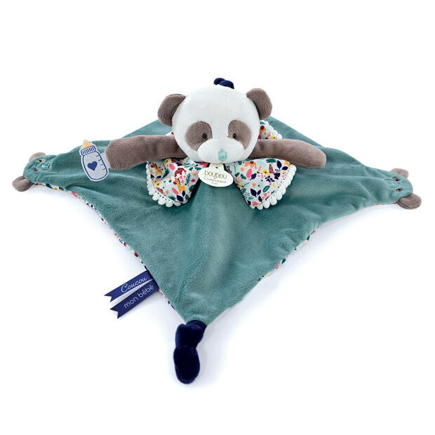 Doudou Panda Noir - DOUDOU ET COMPAGNIE