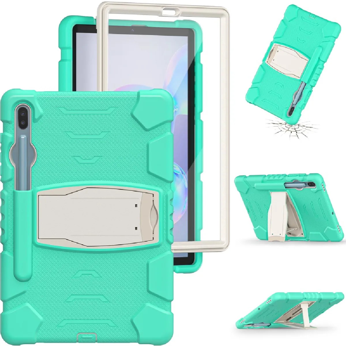Coque Samsung Tab S6 - Menthe verte
