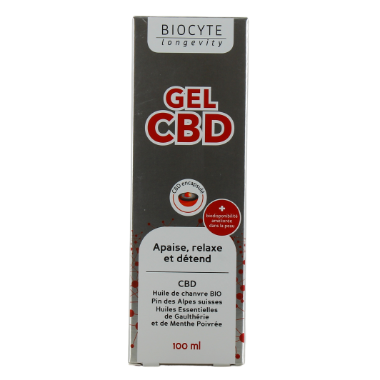 Biocyte Gel CBD - Douleurs Musculaires ou Articulaires