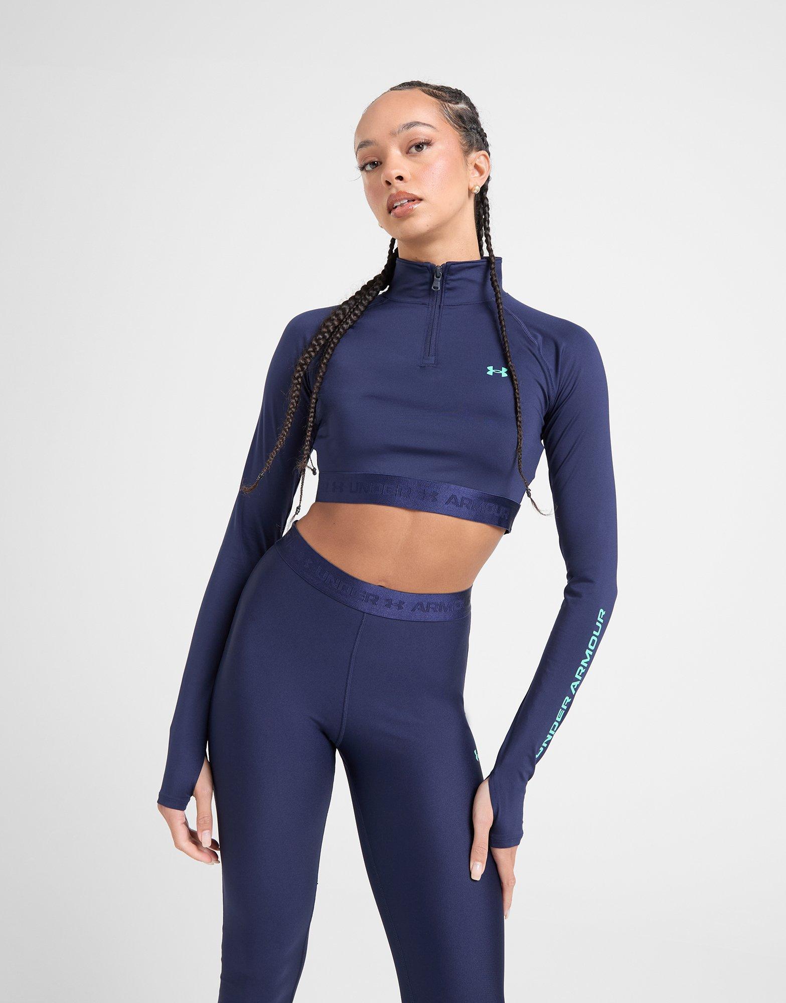 Under Armour Crop Top HeatGear Femme