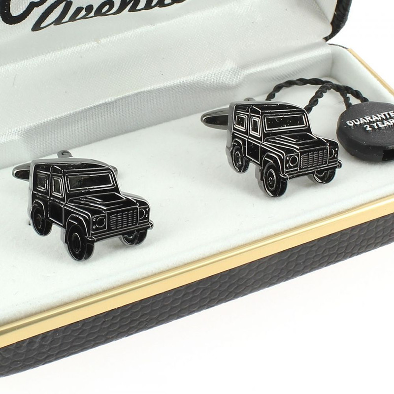 Boutons de manchette, Land rover m'tal