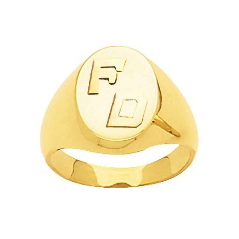 Chevalière homme - Or 18 Carats