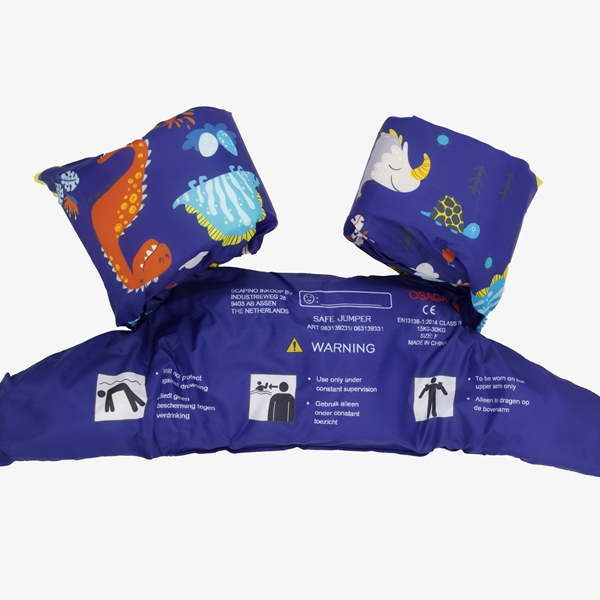 Osaga Safe Jumper zwembandjes met dinoprint