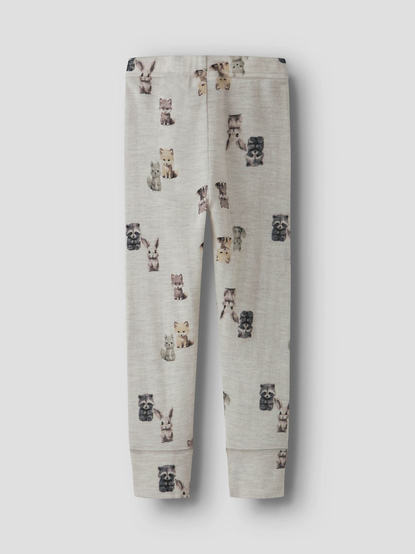 Wang Wool Rib Longjohn All Over Print
