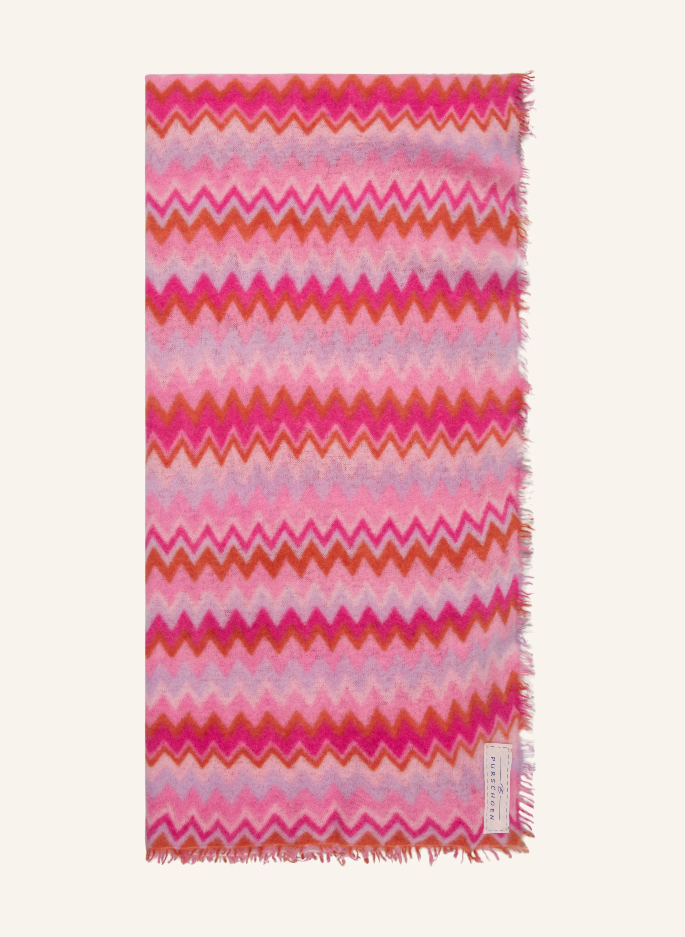 PURSCHOEN Cashmere-Schal CHEVRON