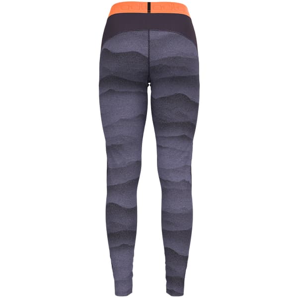 Collant thermique ODLO BL BOTTOM LONG WHISTLER ECO W FOLKSTONE GRAY/INDIA INK