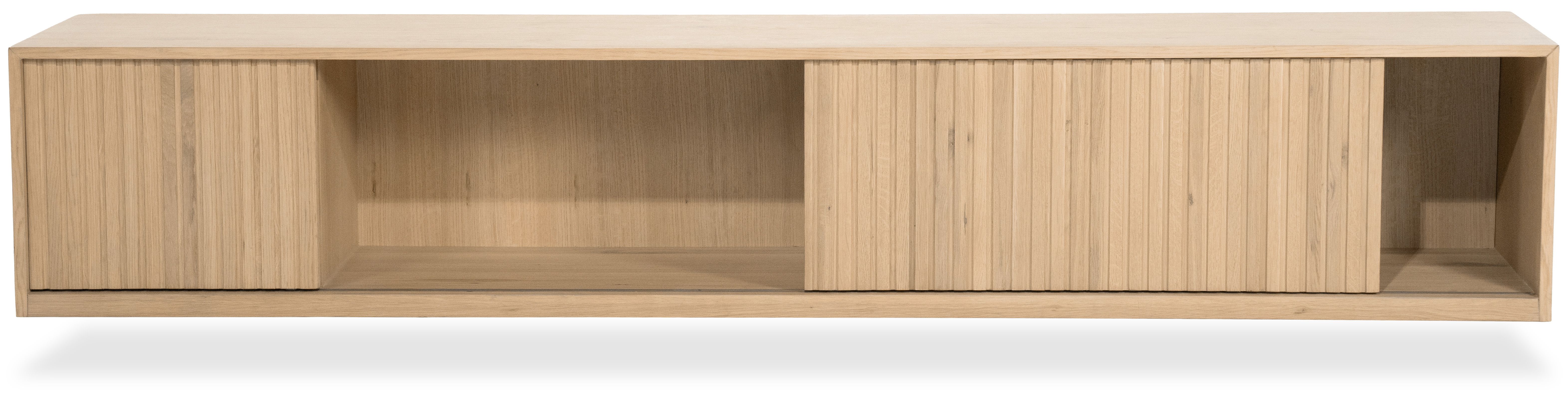 Hangend tv-meubel 96382 naturel Milo B240 x D42 x H43 cm