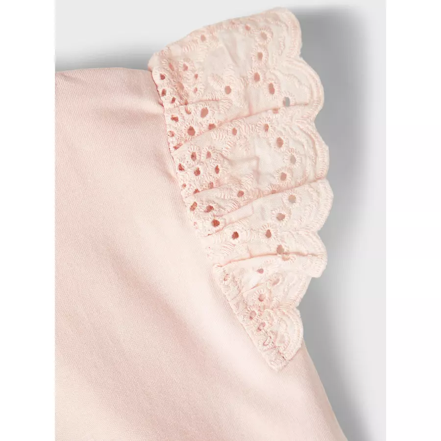 name it T-Shirt Nbfdamme Rose Smoke