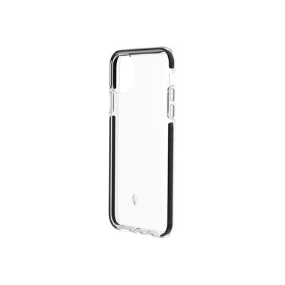 Force Case Life - coque de protection pour Iphone 11 Pro Max - transparent contour noir