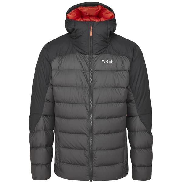 Doudoune alpinisme RAB INFINITY ALPINE JKT BLK/ANTHRACITE