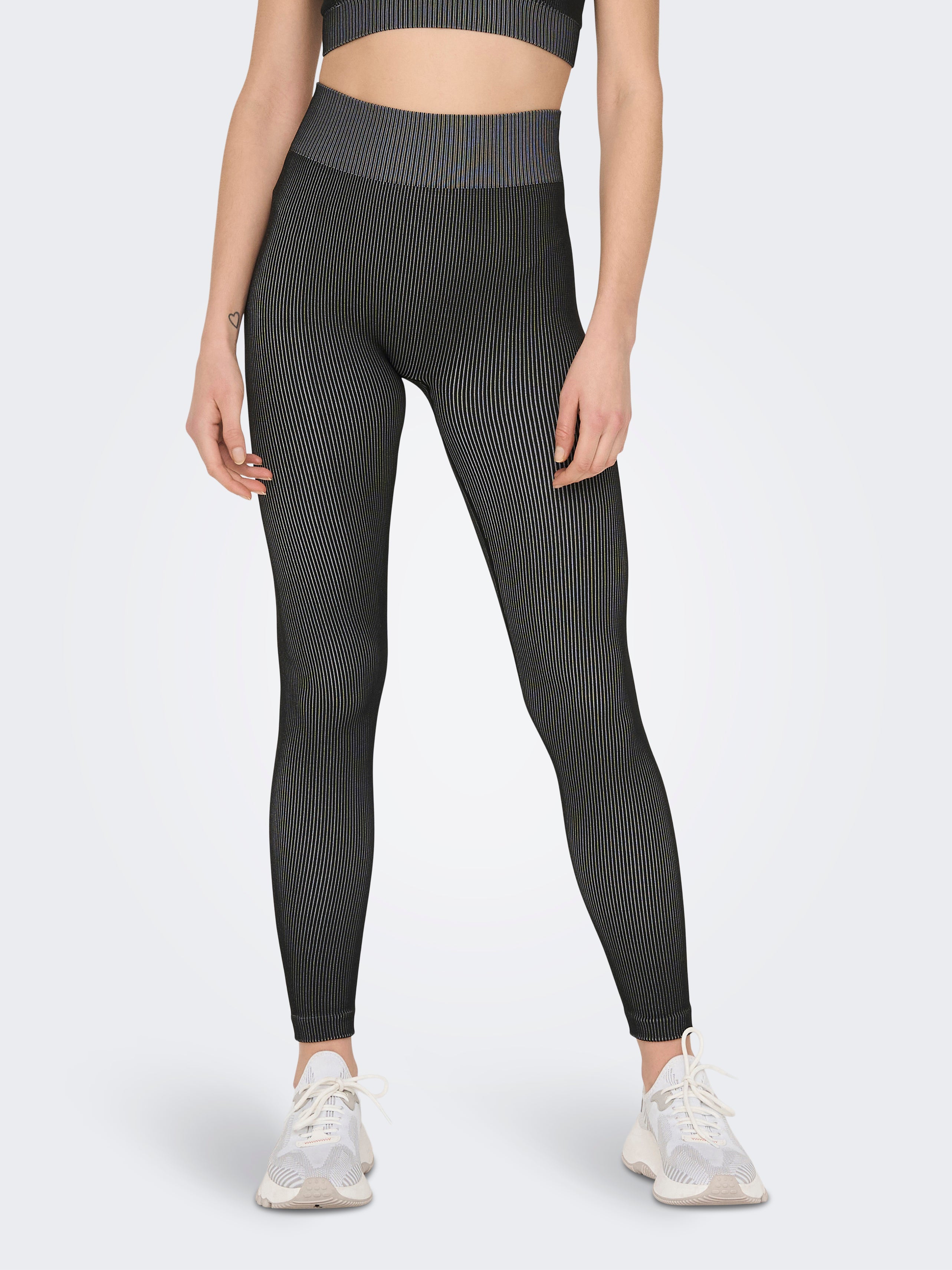 ONPLUNA Enger Schnitt Leggings Black