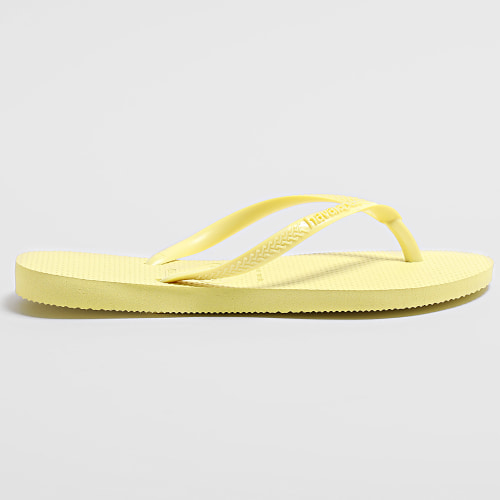 Tongs Femme Slim FC Jaune