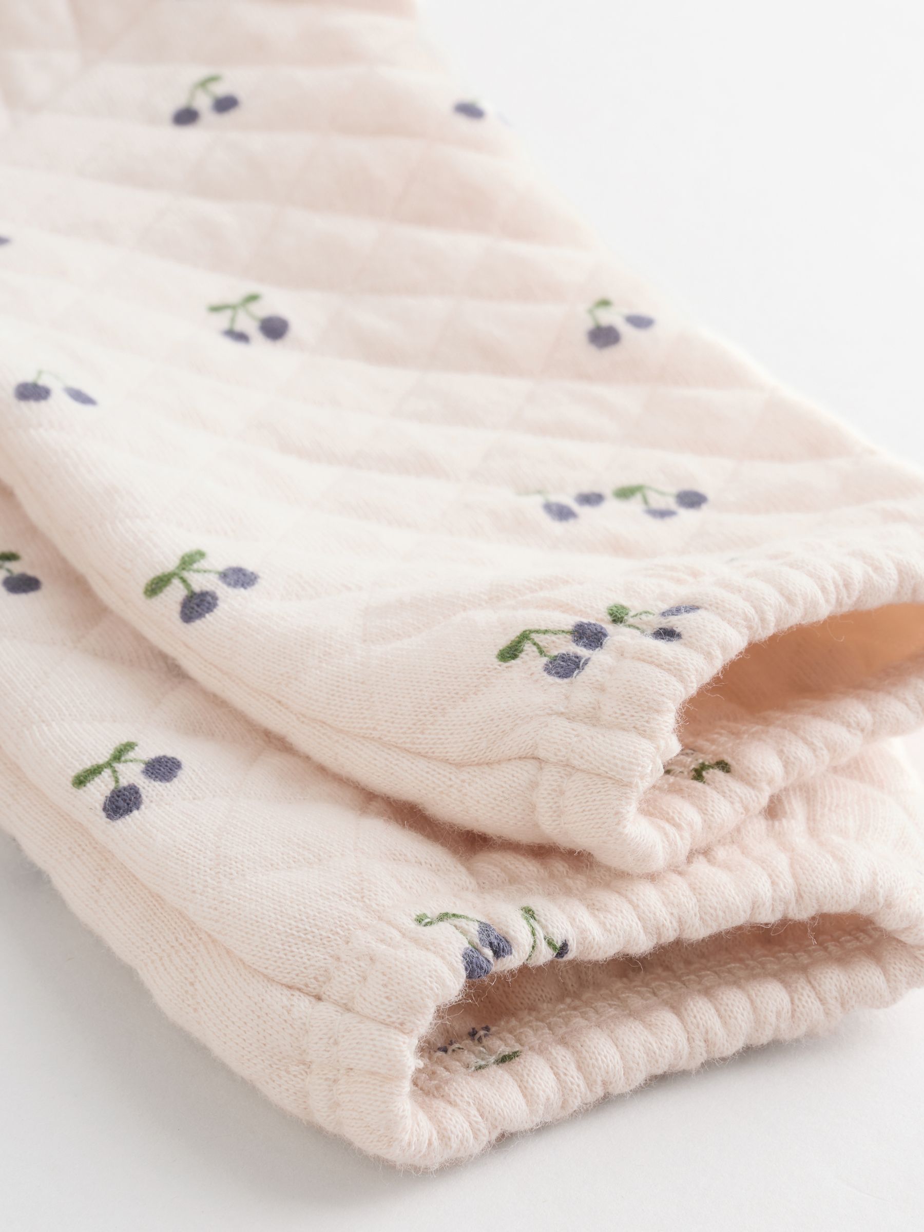 Ecru - Baby doorgestikte Sweatshirt en Broeken Set 2 Pieces (0mnd -2jr)