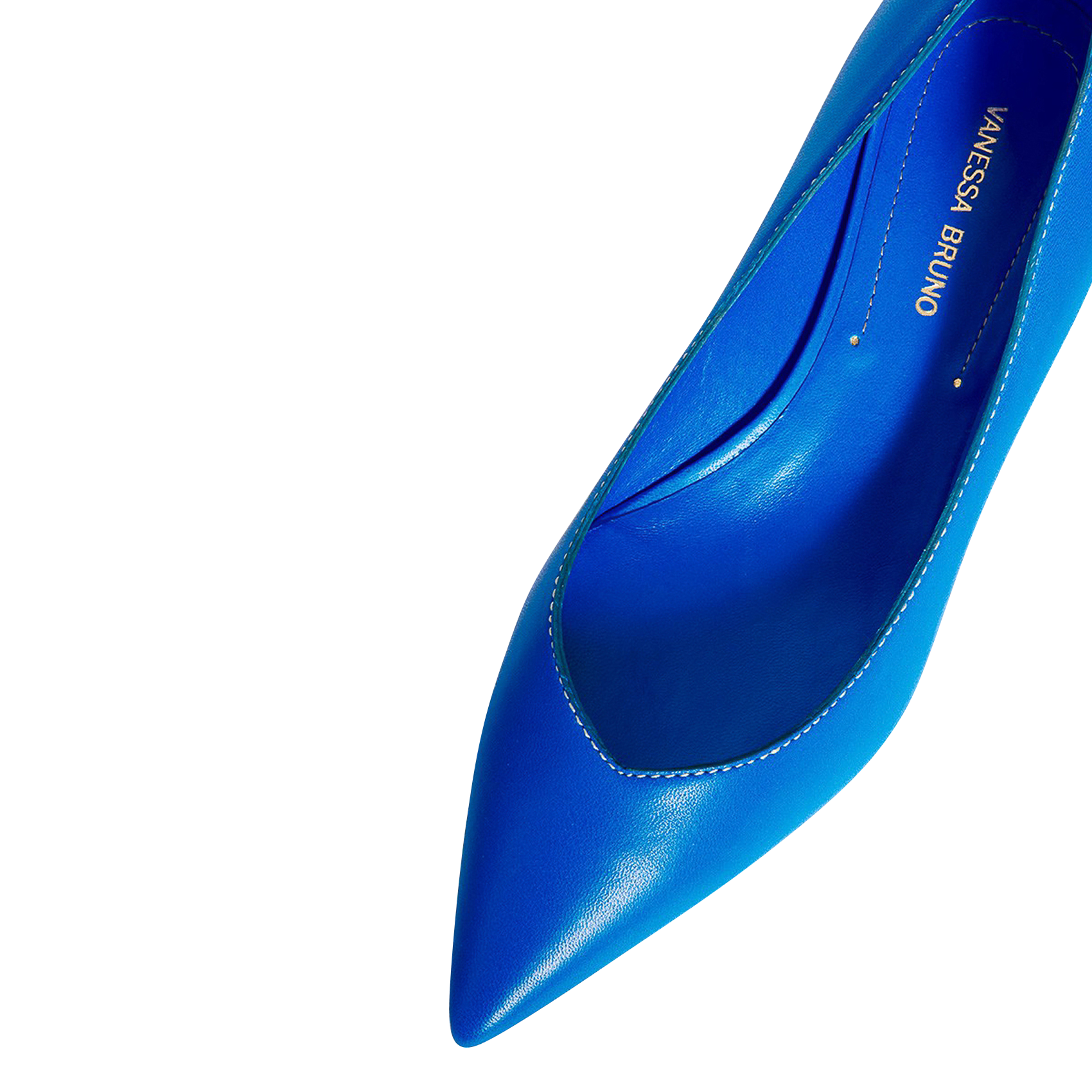 Escarpins en cuir | Bleu