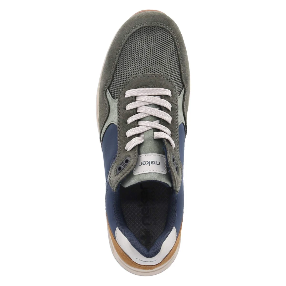 RiekerLow Sneaker - grün kombi