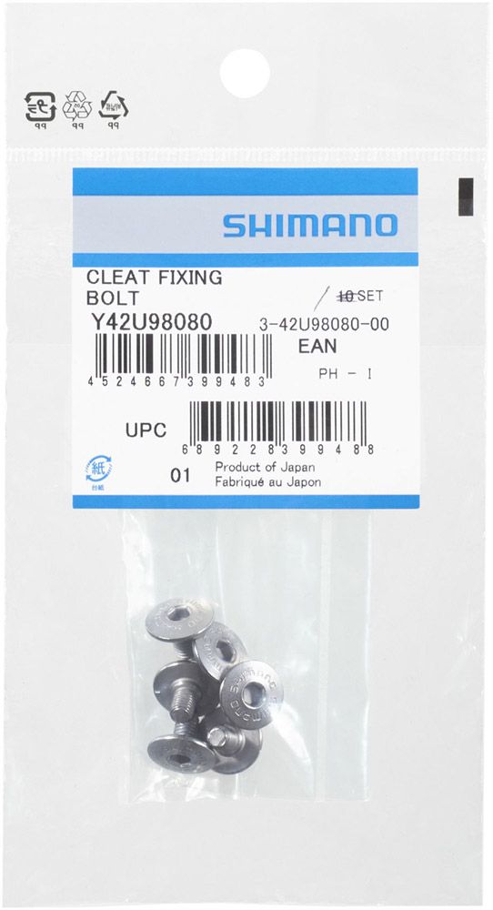 Shimano Schuhplatten-Schrauben M5x8 für SM-SH10/11/12 kaufen | Bike-Discount