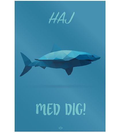 Citatplakat Poster - A3 - Hai mit dir
