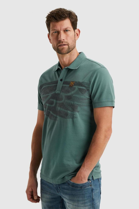 PME legend groene heren polo