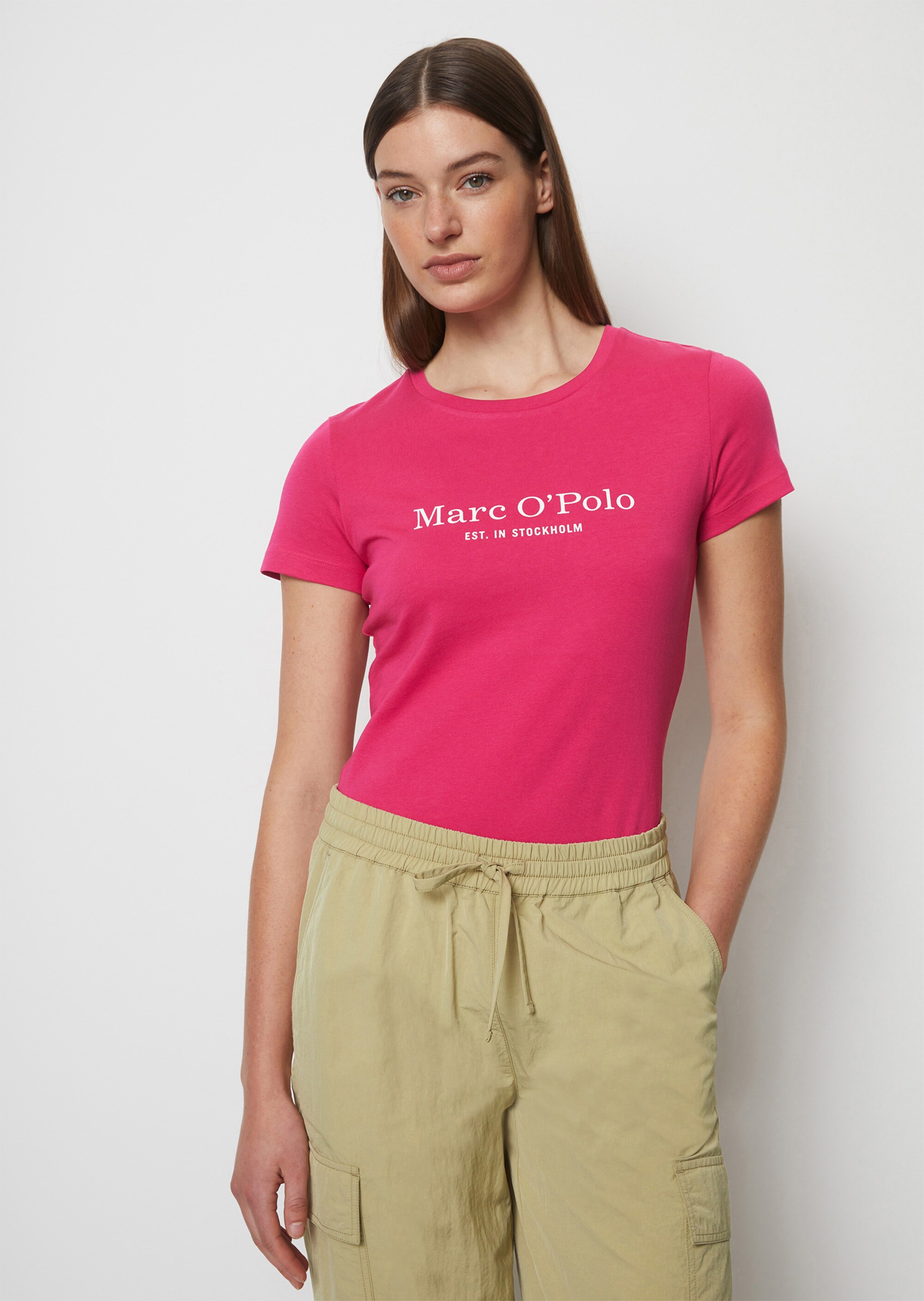 Logo-T-Shirt regularaus Organic Cotton