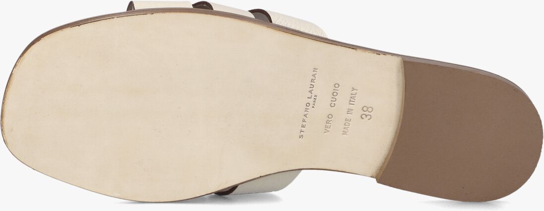 beige stefano lauran slippers 24152