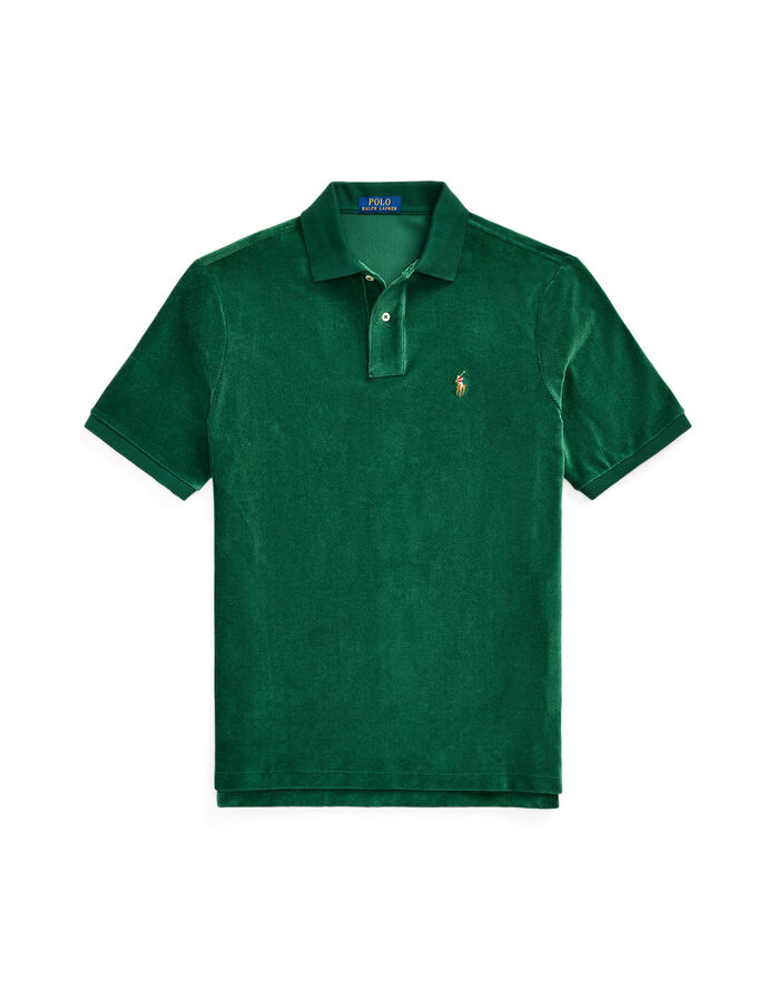 Polo Ralph Lauren KNIT CORDUROY-SSL-PSH Moss agate