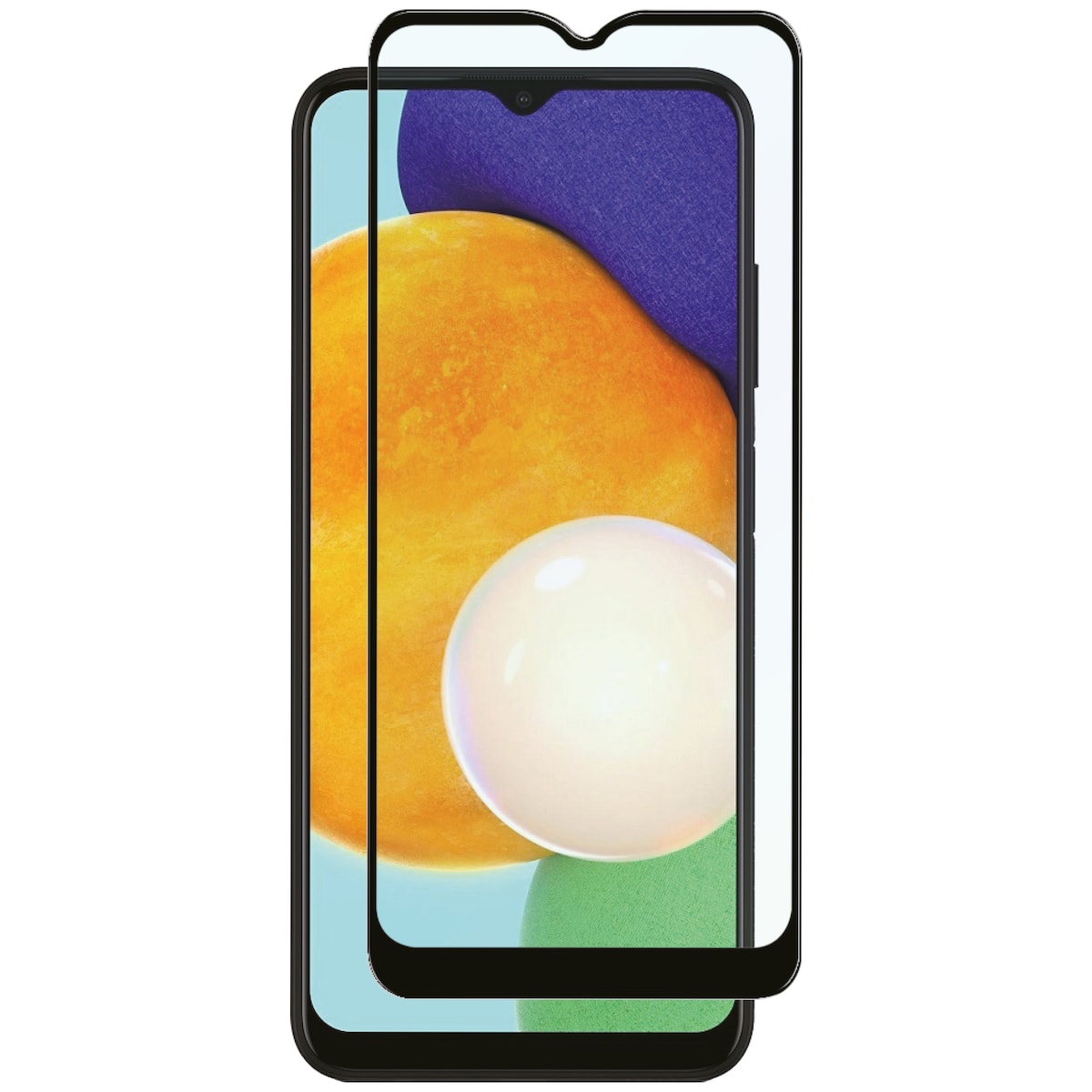 Panzer Full-Fit Samsung Galaxy A03/A03s skjermbeskytter (sort)