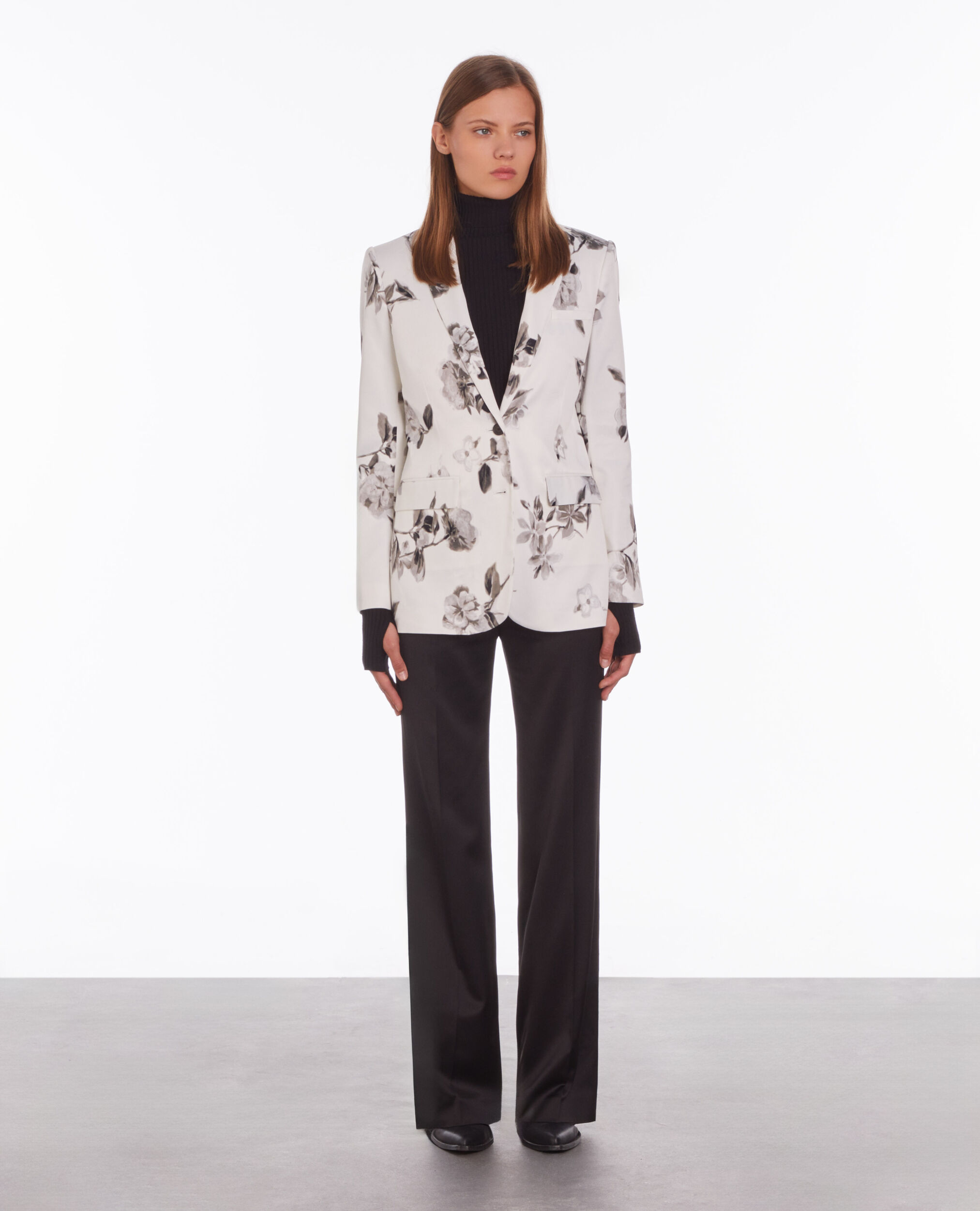 Veste tailleur imprimée