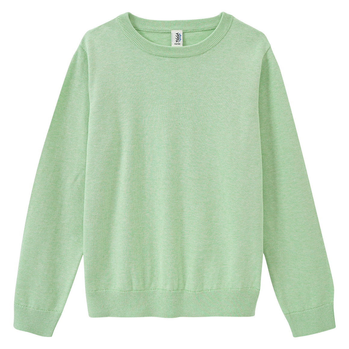 Yigga Jungen Pullover aus Feinstrick hellgrün